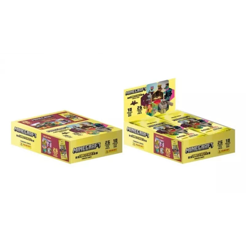 Panini Minecraft Fat Pack sachet with cards