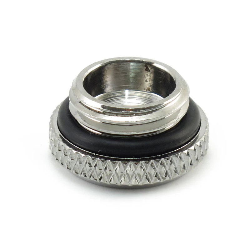 XSPC G1/4 inch Male Thread Stop Plug V2 — 10-pack, chrome