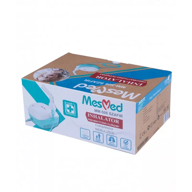 Inhaler Mesmed MM-506 Szafir — portable compact design, model MM506