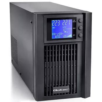 UPS QOLTEC Pure Sine Wave 1kVA 800W with AVR and LCD display