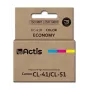 Compatible ink cartridge ACTIS KC-41R — Cyan, Magenta, Yellow, dye-based, standard yield, compatible with Canon CL-41/CL-51