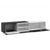 Cama TV cabinet SIGMA1 180 white/black gloss