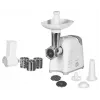 Meat grinder ESPERANZA EKM033, 2200 W, white, stainless steel blade, reverse, sausage horn, kebbe maker