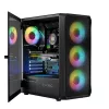 Computer Case Logic Concept Portos ARGB ATX Black