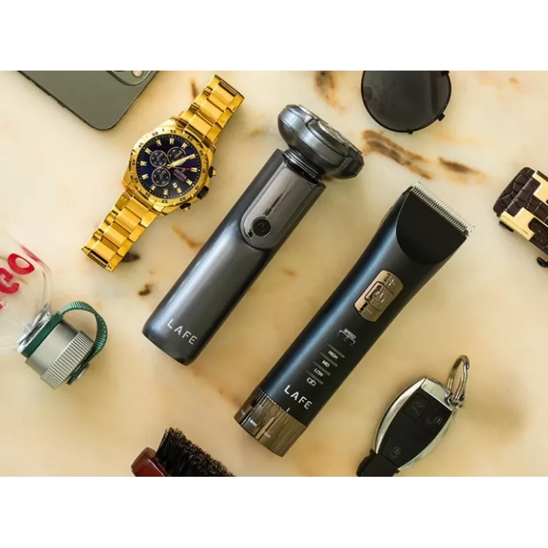 Electric shaver LAFE LAFGOL47537 rechargeable waterproof for wet and dry use