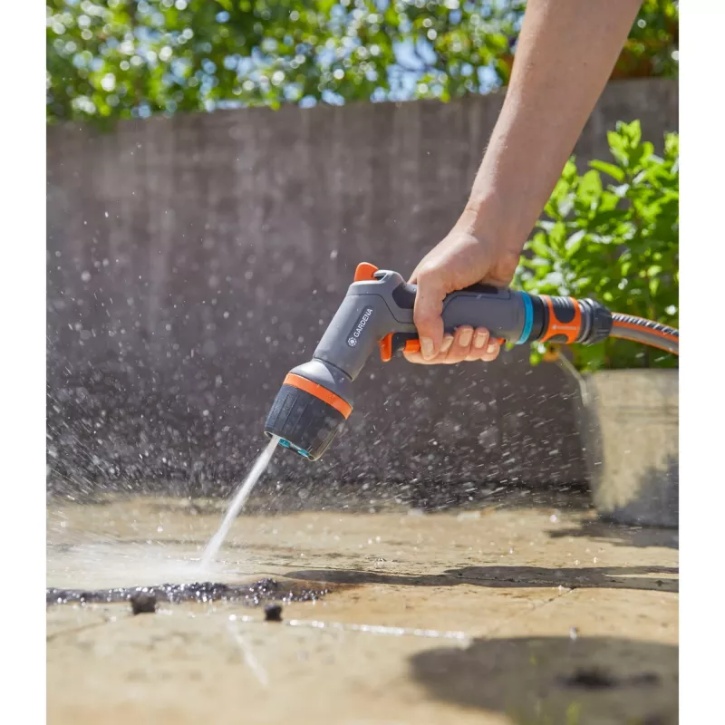 Comfort Reinigungsspritze ecoPulse, Spray Gun Grey/orange