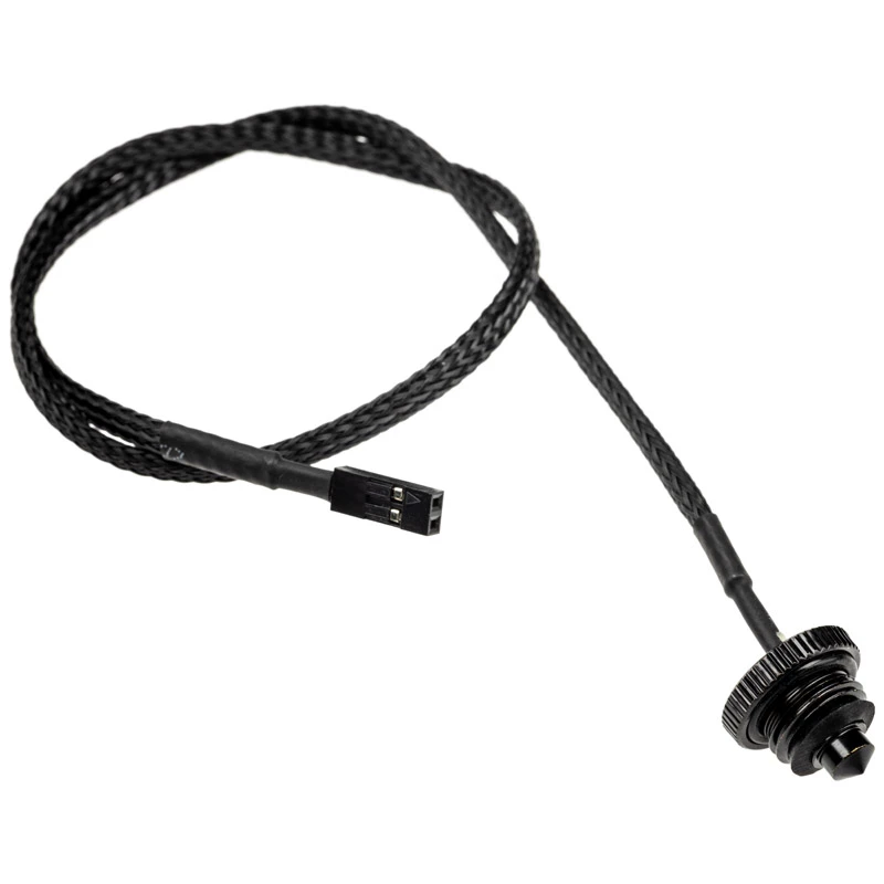 Temperature sensor Alphacool 17596 Brass Black 18mm Depth 17mm Height