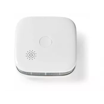 Smoke detector Nedis WIFIDS21WT smart Wi‑Fi smoke sensor for home safety