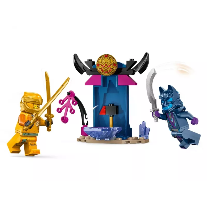 LEGO NINJAGO Arin’s Battle Mech Action Figure Ninja Toy for 4 Plus Year Old Boys Girls & Kids Dragons Rising Set with Arin Minifigure and Mini Kata