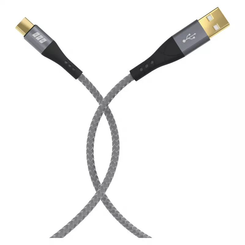 EFB Elektronik USB-A to USB-C Cable 60W QC 3A Grey - Cable - Digital/Data (USB-AC-00002)