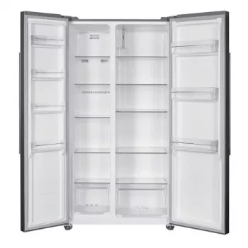 Side‑by‑Side Refrigerator MPM MPM-427-SBS-05/NL — 472 L, No Frost, Inverter, LED display, White, 900×1770×590 mm