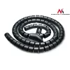 Cable organiser sleeve MACLEAN 2 m × 25 mm, elastic polypropylene, wire protection