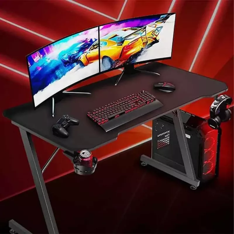 Computer desk Subsonic SA5706 Black Straight PVC 120x60 cm