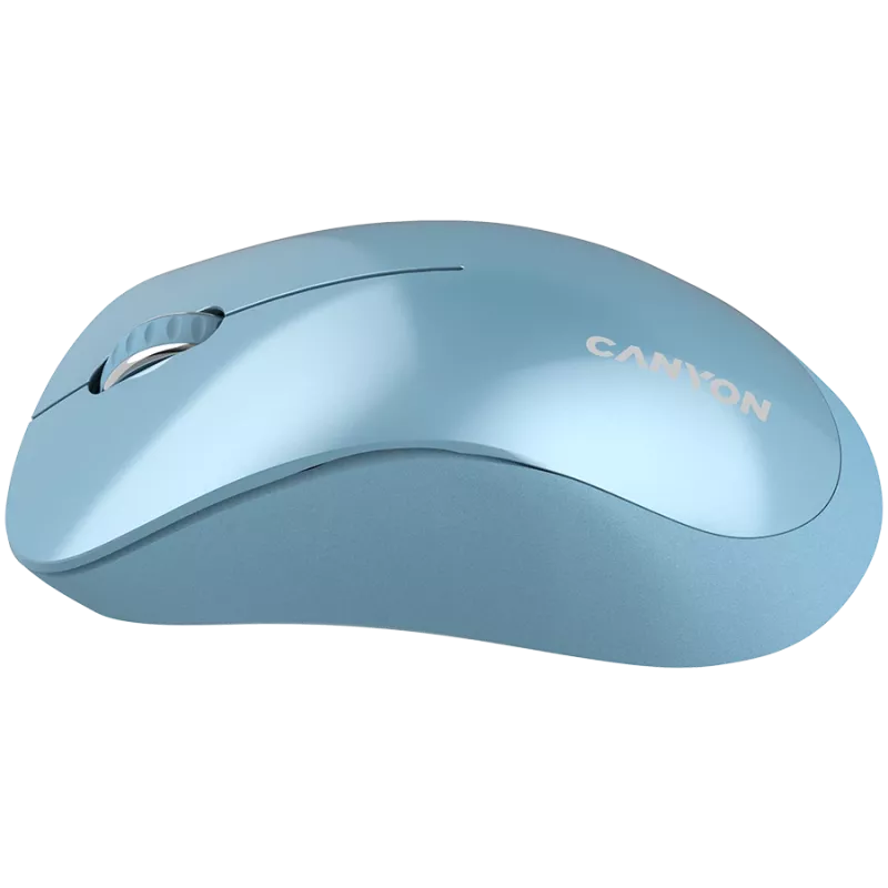 CANYON MW-11, 2.4 GHz Wireless mouse ,with 3 buttons, DPI 1200, Battery:AAA*2pcs ,Blue67*109*38mm 0.063kg