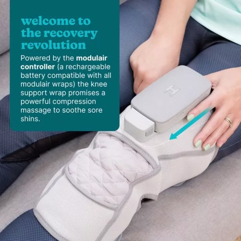 Knee Wrap HoMedics SR-CMXKE10HBND modular compression system with controller