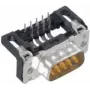Wire Connector Harting 09 65 362 6812 Black Silver