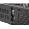 Lanberg SC01-4504-10B Rackmount Server Chassis ATX 450/10 19 inch/4U, Black