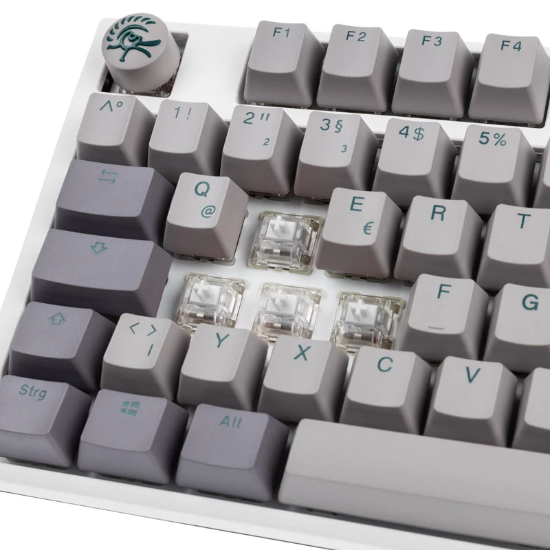 Ducky One 3 TKL Mist Grey keyboard Gaming USB German