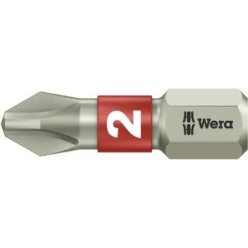 Screwdriver Bit Wera Kreuzschlitz-PH 25 mm PH 2, 25 mm length, PH2 tip