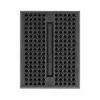 Breadboard DELOCK 18317 — plastic solderless prototyping board, 36×46×10 mm, black
