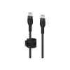 Belkin BOOSTCHARGE PRO Flex USB Cable 3 m USB 2.0 USB C Black (CAB011BT3MBK)