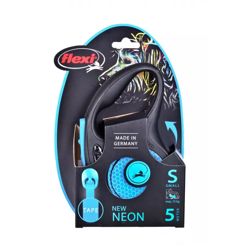 Flexi New Neon S 5 m Dog Retractable lead