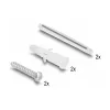 DeLOCK Optical Fiber Connection Box 2 x SC Simplex LC Duplex White