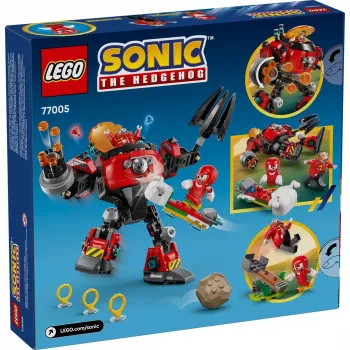 LEGO Construction Toy set Sonic the Hedgehog 77005 Knuckles vs Dr Eggman Egg Crusher Mech, 350 pcs, age 8+