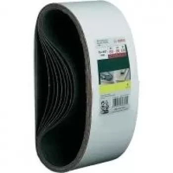 Sanding belt set Bosch 2607017156 — abrasive grits 60, 80, 100, size 457×75 mm
