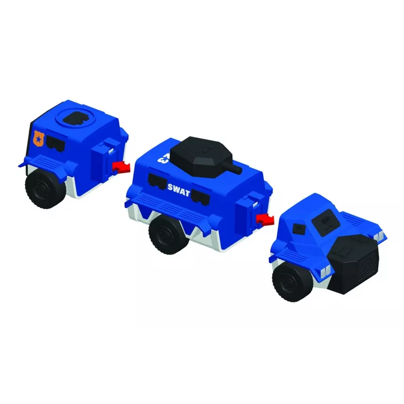 Vehicle set Popular Playthings Mix or Match Vehicles Police