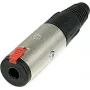 Neutrik NTR-NJ3FC6 - -25 - 70 °C - Black - Red - Silver - EIA RS 453 - IEC 60603-11 - IEC 68-2-20 (NJ3FC6)