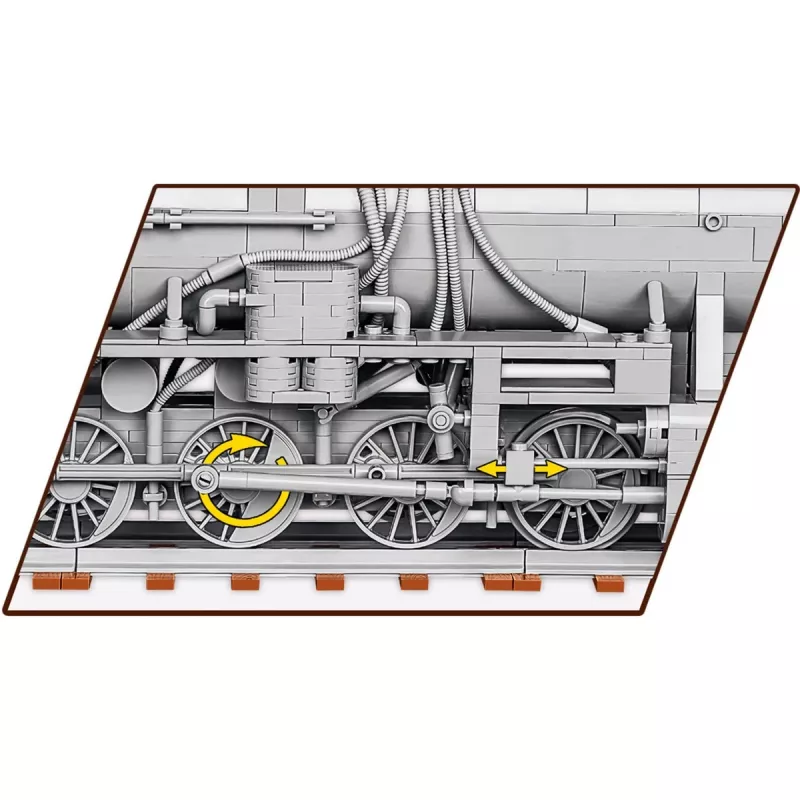 Building blocks COBI Kriegslokomotive Baureihe 52 2476 pieces