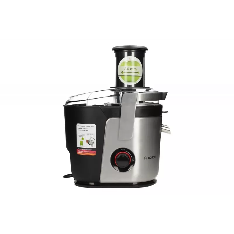 Bosch MES4000 juice maker Juice extractor 1000 W Black, Grey, Stainless steel