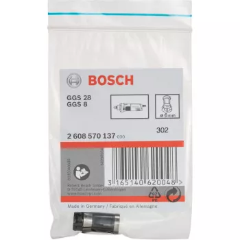 Chuck Ø 6mm, without clamping nut (for straight grinder GGS 8 / GGS 28)