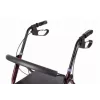 Four-wheel walker with seat function