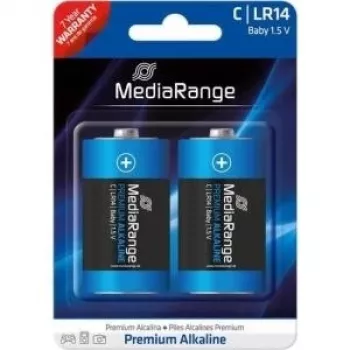 MediaRange Premium - Battery 2 x LR14 / C Type - alkaline - 5960 mAh (MRBAT 108)