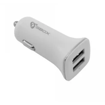 Power adapter SBOX DD-CC-224-W white — SBOX portable device charger