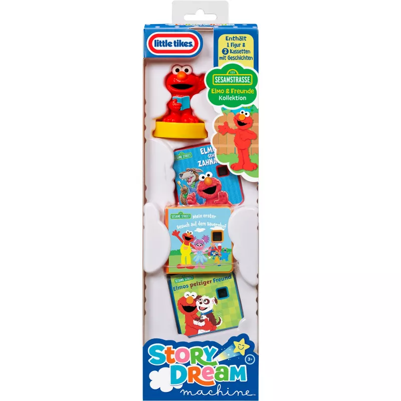 Little Tikes Story Dream Machine - Sesame Street Elmo & Friends Kollektion, Audiobook