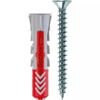 FISCHER DOWEL DUOPOWER 8x40 S 50pcs. WITH SCREW