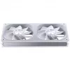 240mm ARGB Infinity Mirror Fan by Jonsbo ZA-240 white, dual 120mm fans, PWM support