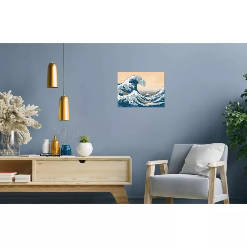 Painting kit Ravensburger CreArt ART Collection The Great Wave Hokusai 23690 — paint-by-number art set