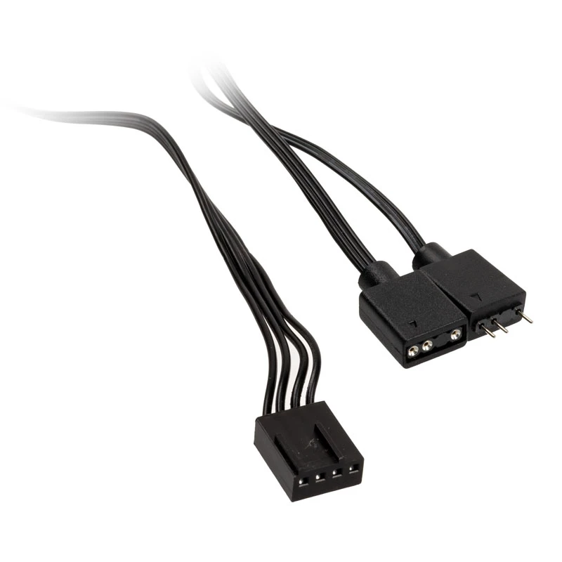 LAMPTRON Icecloud+ ARGB 120mm Triple PWM Fan Kit - Black