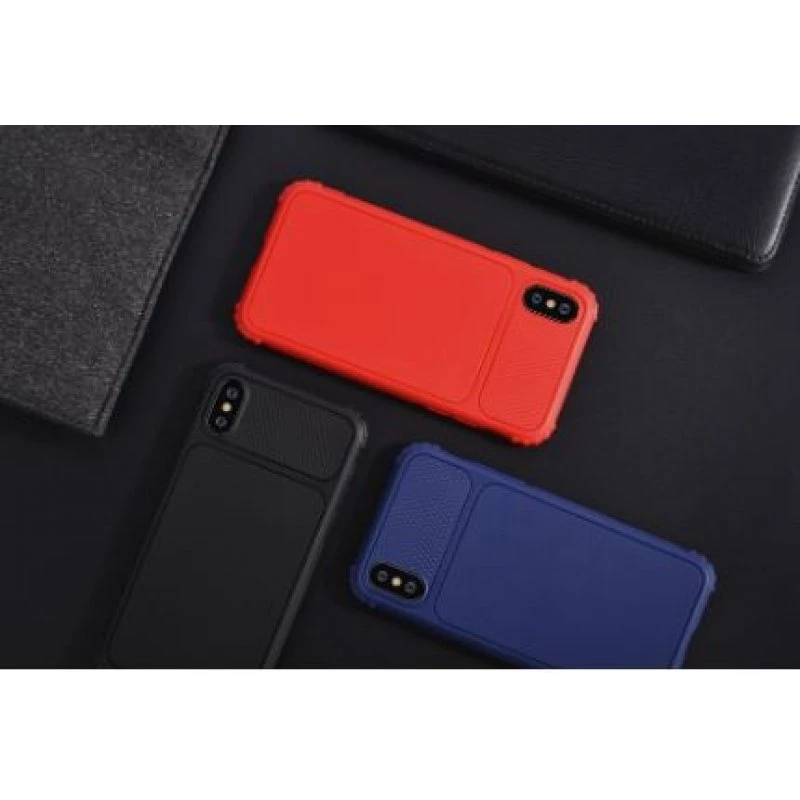 Shockproof case Devia Shark1 for iPhone XS Max (6.5) — red