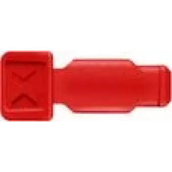 KNIPEX KN 00 61 10 CR - ColorCode Clip - 10 pieces Red (00 61 10 CR)