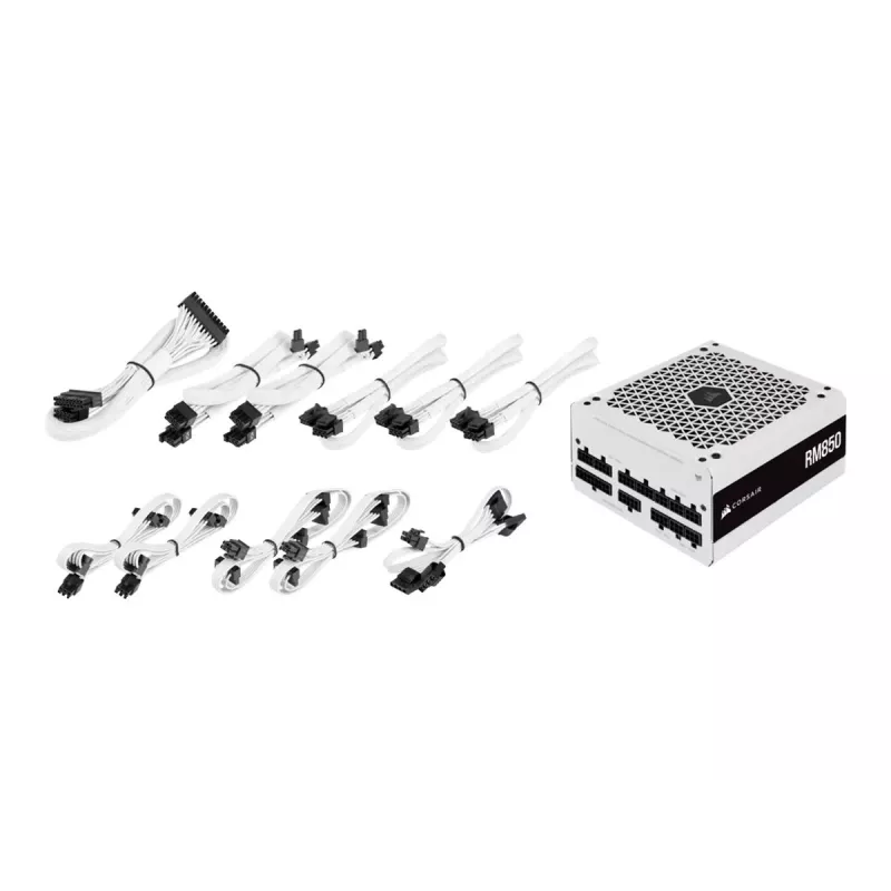Corsair | Fully Modular PSU | RM White Series RM850 | 850 W