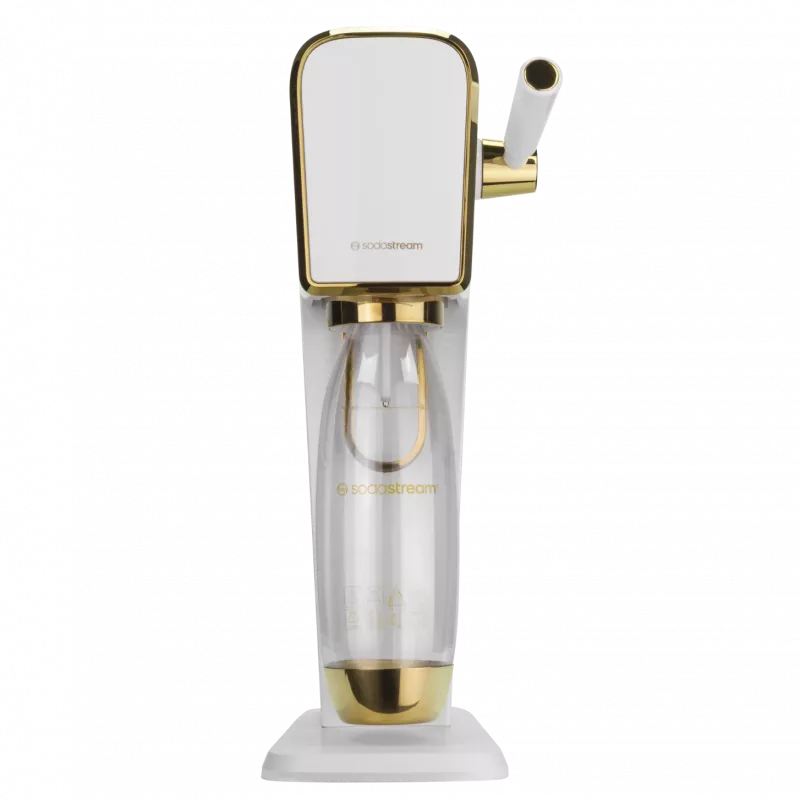 SodaStream Carbonator Gold White 1L Plastic 60L Capacity