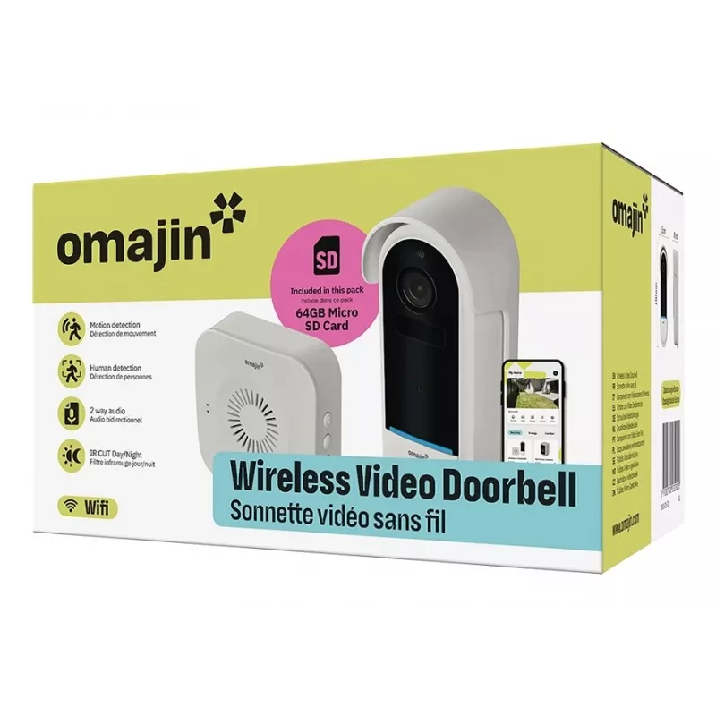 Doorbell Chime Omajin by Netatmo OVD-01-EU Black White