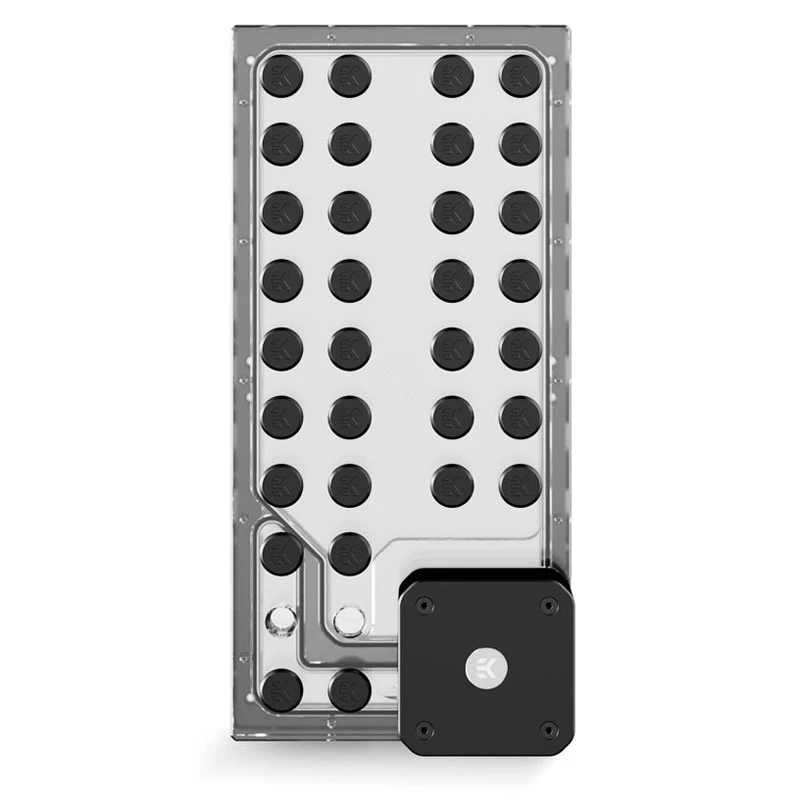 Pump distribution plate EK Water Blocks EK-QuantumX Loophole D5 PWM Black Plexiglass