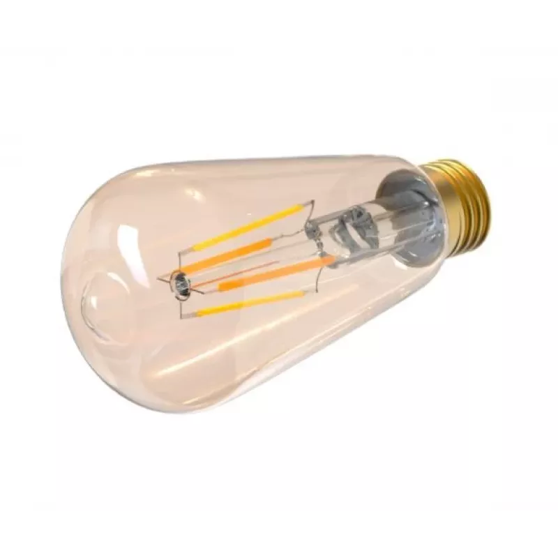Smart bulb Tellur WiFi Filament E27 amber white warm dimmer 6W 806lm