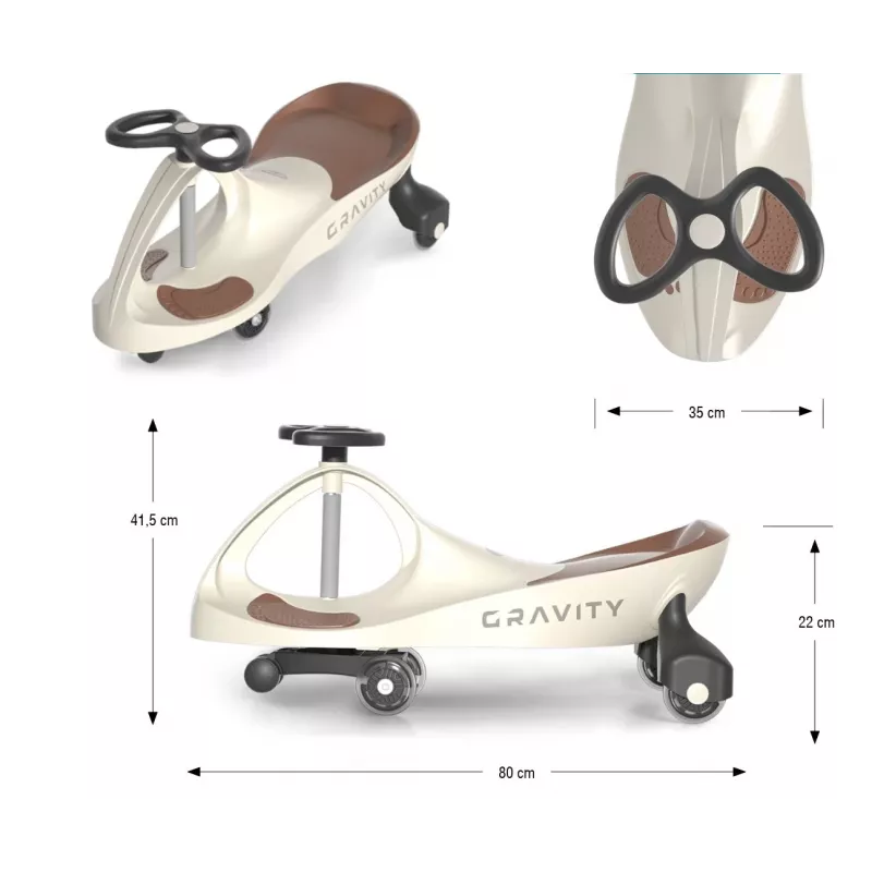 Gravity ride Gravity Beige Brown